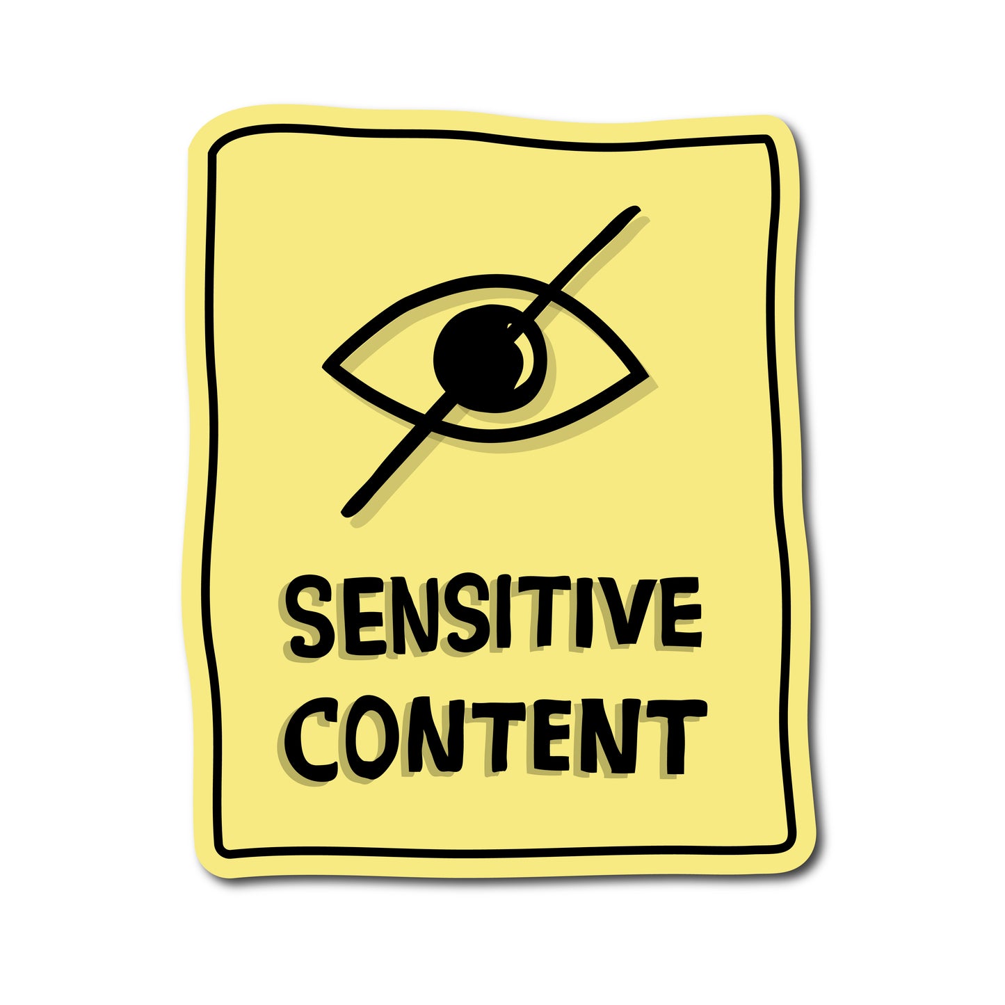 "Sensitive content"
