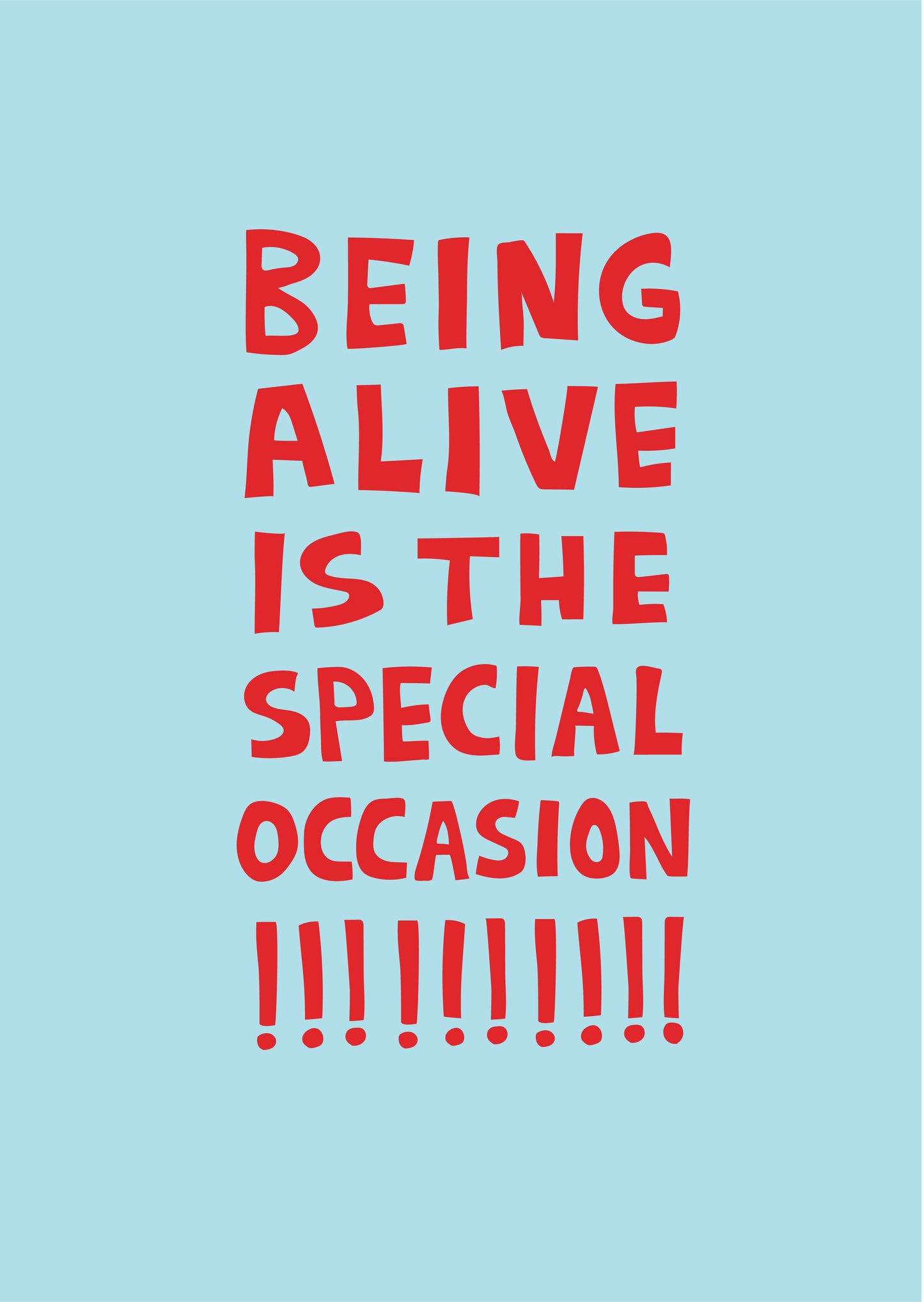 Постер "special occasion"