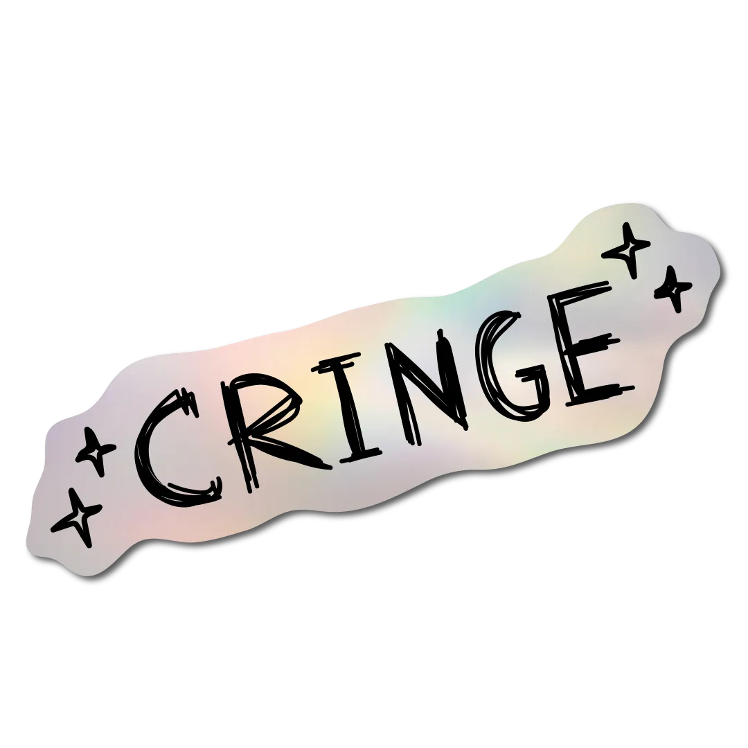 "Cringe" голографічний