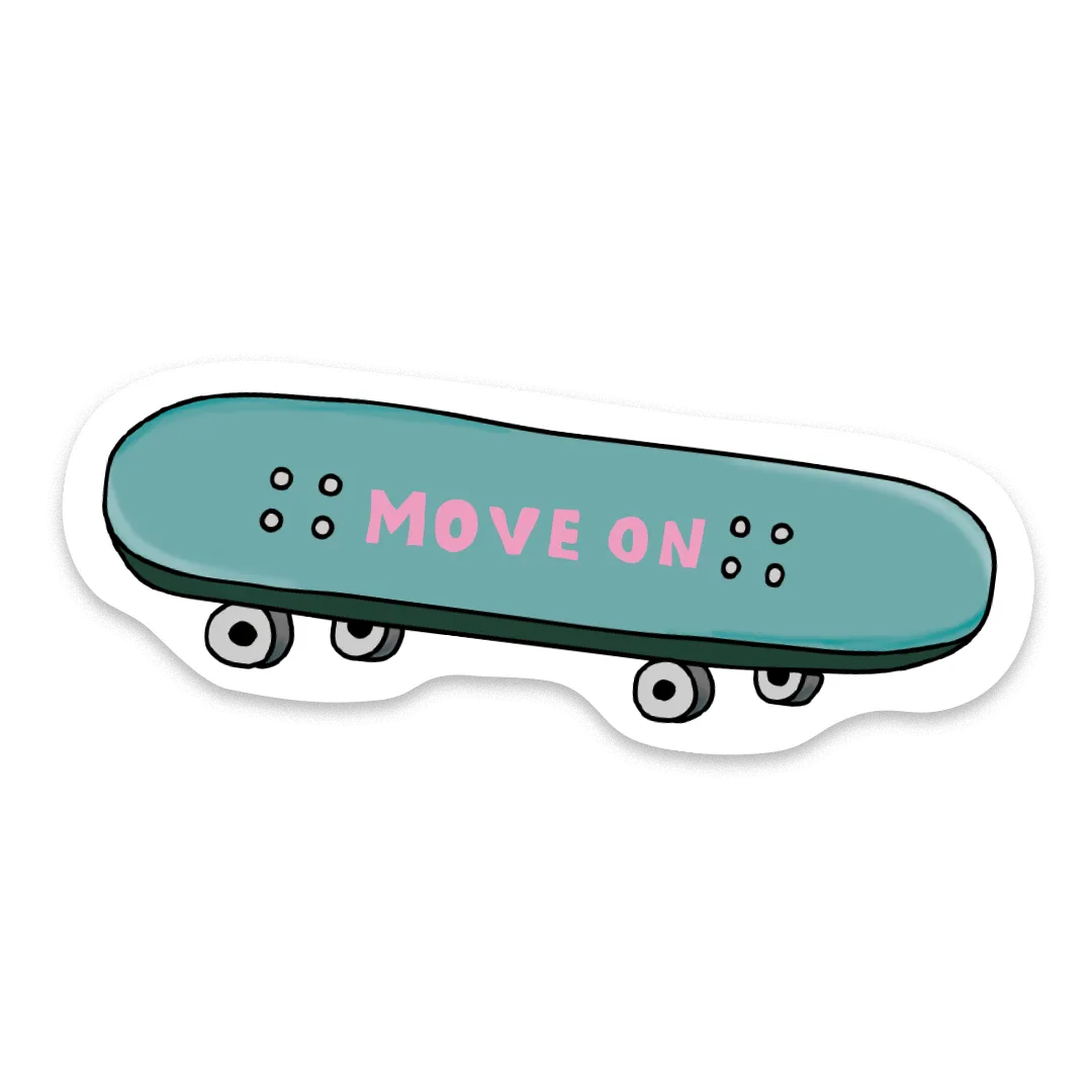 Стікер "Move on"