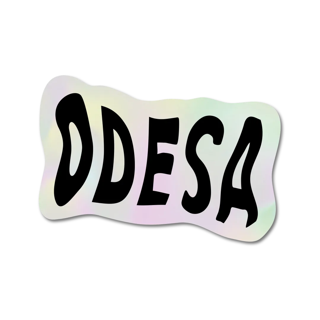 "Odesa" голографічний стікер