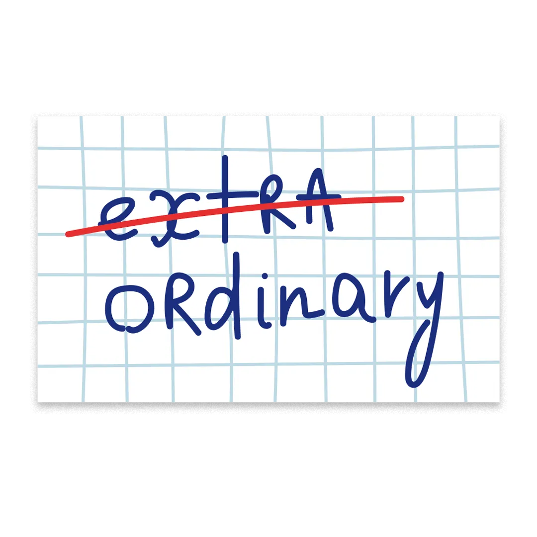 Стікер "Ordinary"