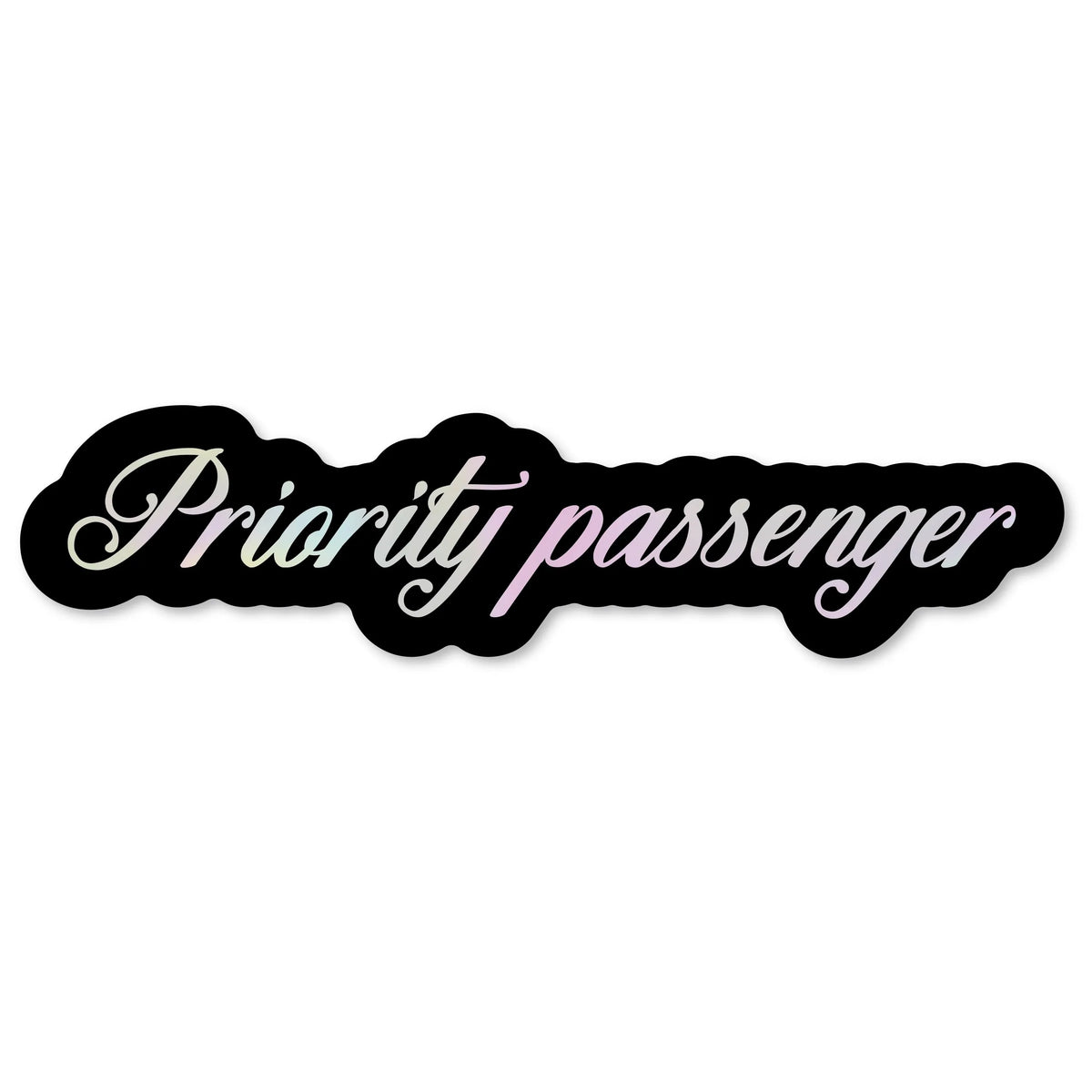 Cтікер "Priority" голографічний