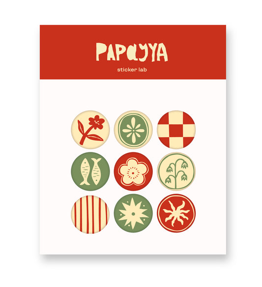 Lypen’ 3D sticker pack