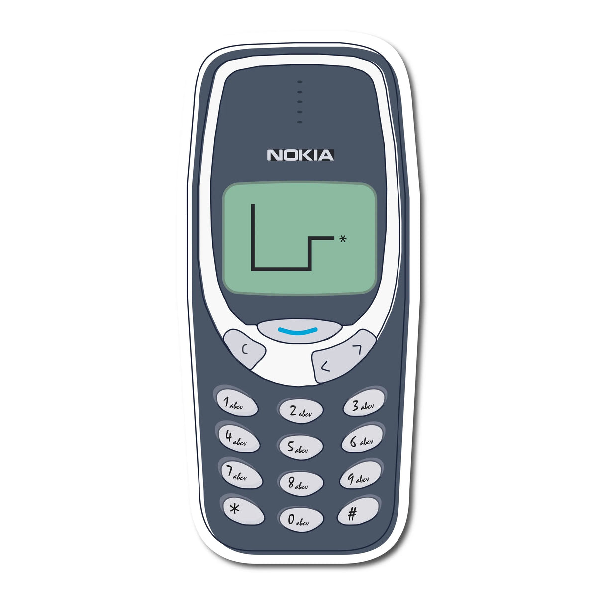 Стікер "Nokia"