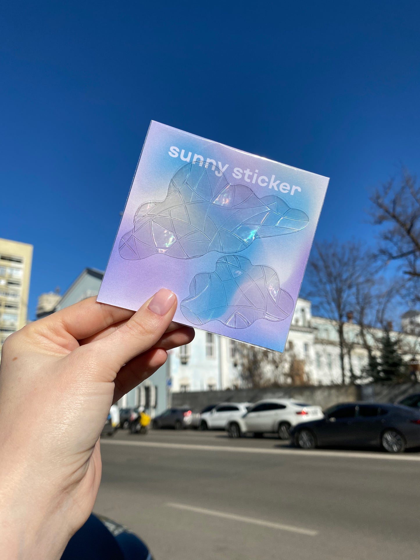 Sunny sticker "Хмарки"