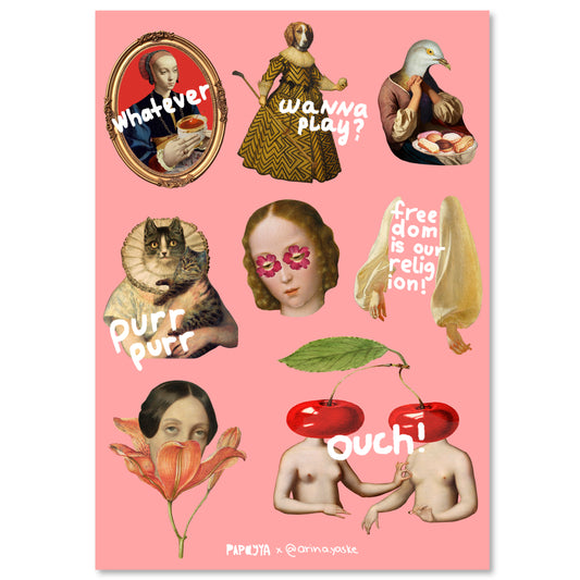 Collages by Arina Yaskevych