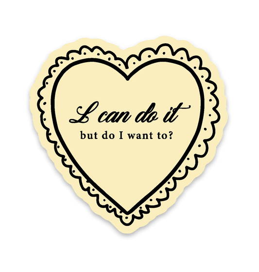 Стікер "I can do it"