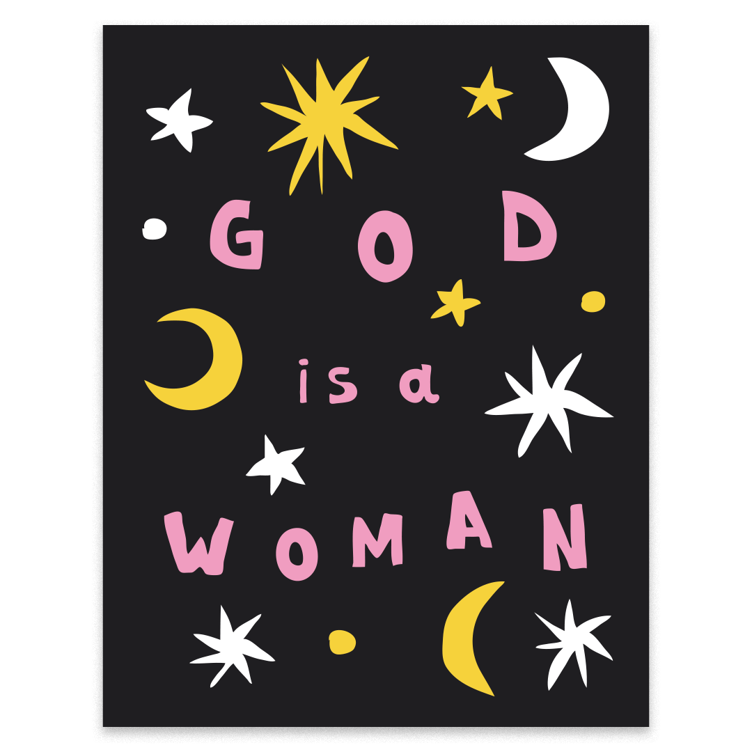 "God is a woman"