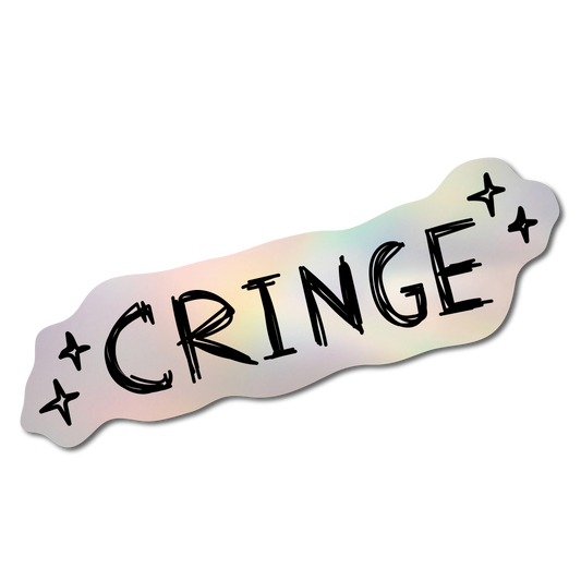 "Cringe" голографічний