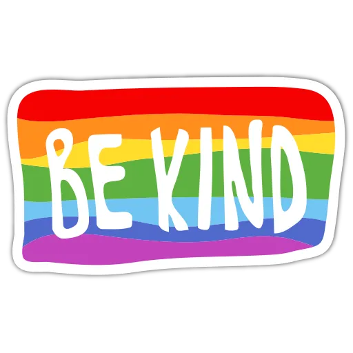Стікер "Be kind"