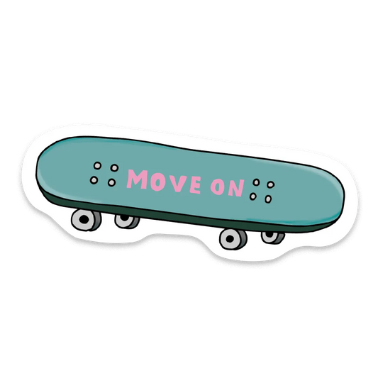 Стікер "Move on"