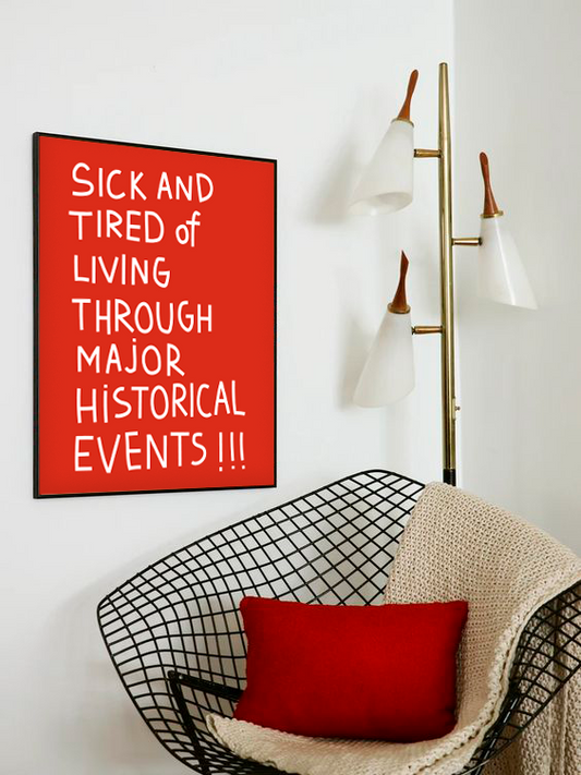 Постер "Sick and Tired"