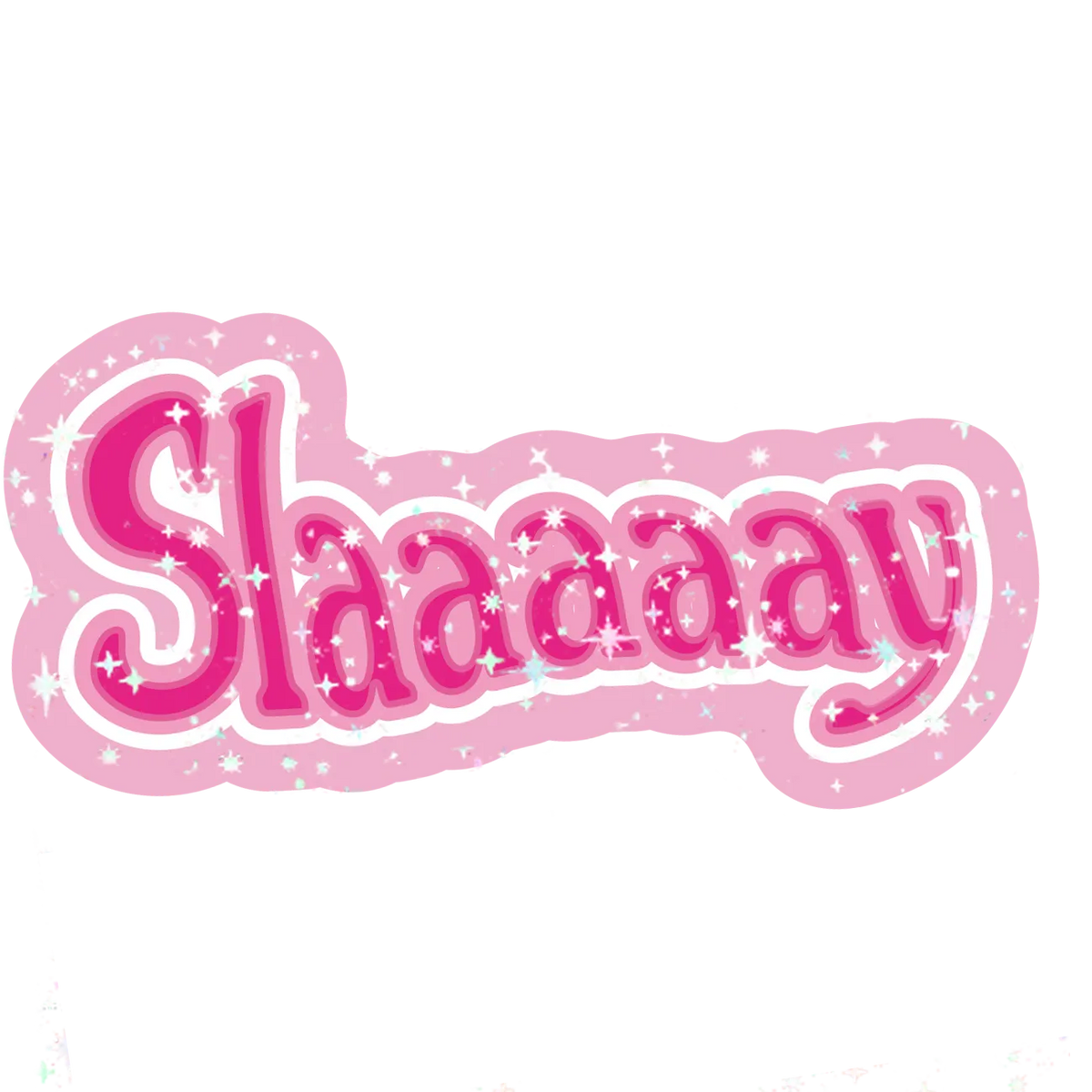 "Slay" з блискітками