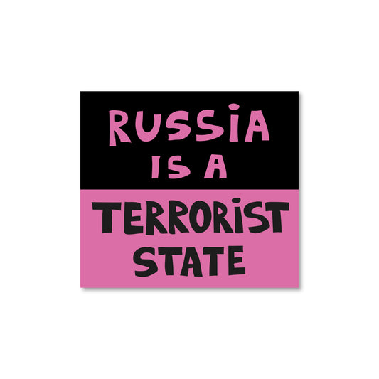 Стікер "terrorist state"