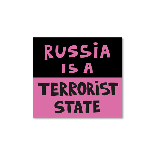 Стікер "terrorist state"