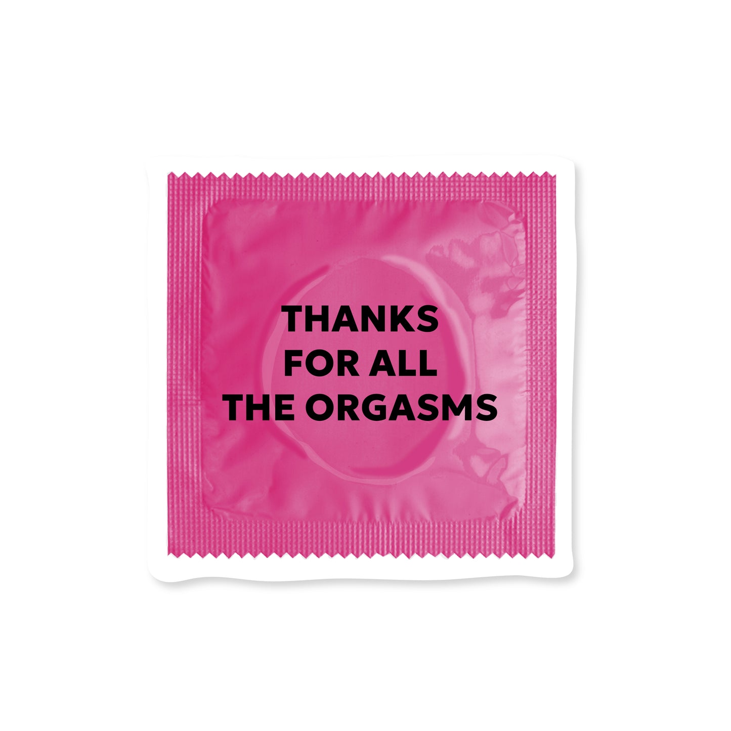 Стікер "thanks for all the orgasms"