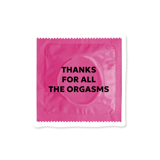 Стікер "thanks for all the orgasms"