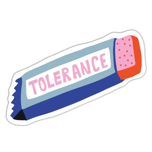 Стікер "Tolerance"