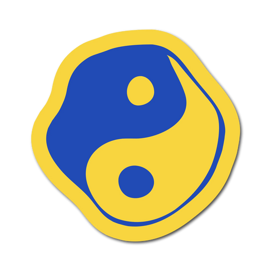 Стікер "UA yin-yang"